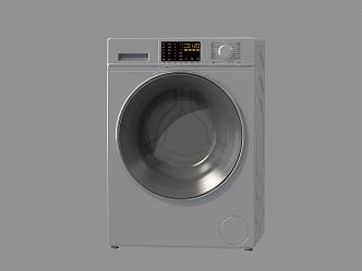 Modern washing machine 3d model