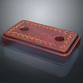 Pai Gow Chess and Cards Roulette Table Gambling Table Gambling Tools Items 3d model