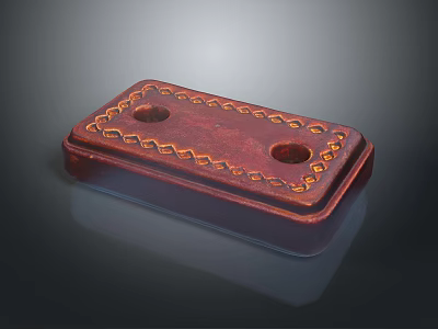 Pai Gow Chess and Cards Roulette Table Gambling Table Gambling Tools Items 3d model