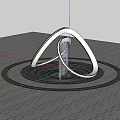 Sculpture sketch SU model 3d model
