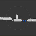 Industrial Equipment Setup With Storage Tanks Containers Pipes And Processing System