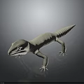 Lizard Anime Lizard Chameleon Cartoon Lizard Reptile Cold Blooded Animal Reptile Class 3d model