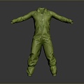 Tooling Male Tooling Work Clothes Repairman Clothing Repair Machine Tooling Mechanic Clothing 3d model