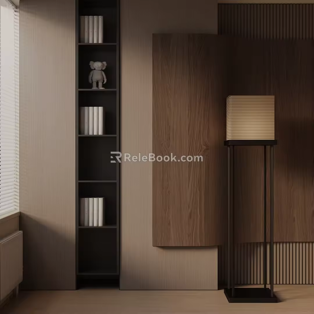 Modern floor lamp 3d model