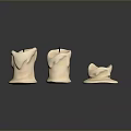 Handmade Decorative Candles With Various Shapes And Natural Cream Texture For Home Living