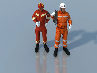 Ornaments scene 3d model