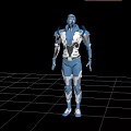 Mechanical Armor Alien Robot Technology 3d model