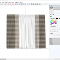 Modern Elegant Gray Textured Curtains With White Sheer Panels For Window Light Decoration