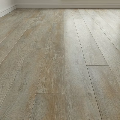 Natural Wooden Floor Planks With Light Brown Wood Grain Texture For Modern Home Interior Decoration 3d model