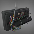 Time Bomb Timing Switch Timer Early Warning Radar Electronic Button Key Low Face Number Low Model Simple Model Game Sub-era Movie Level Realism 3d model