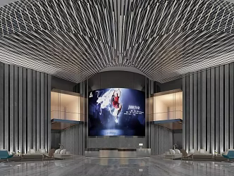 Hall 3d model