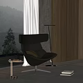 Luxury Modern Office Chair With High Backrest And Comfortable Cushion