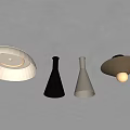 Modern Stylish Ceiling Lights With Various Designs For Home Interior 3d model