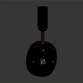 Modern Over Ear Headphones With Comfortable Ear Cushions And Sleek Black Design