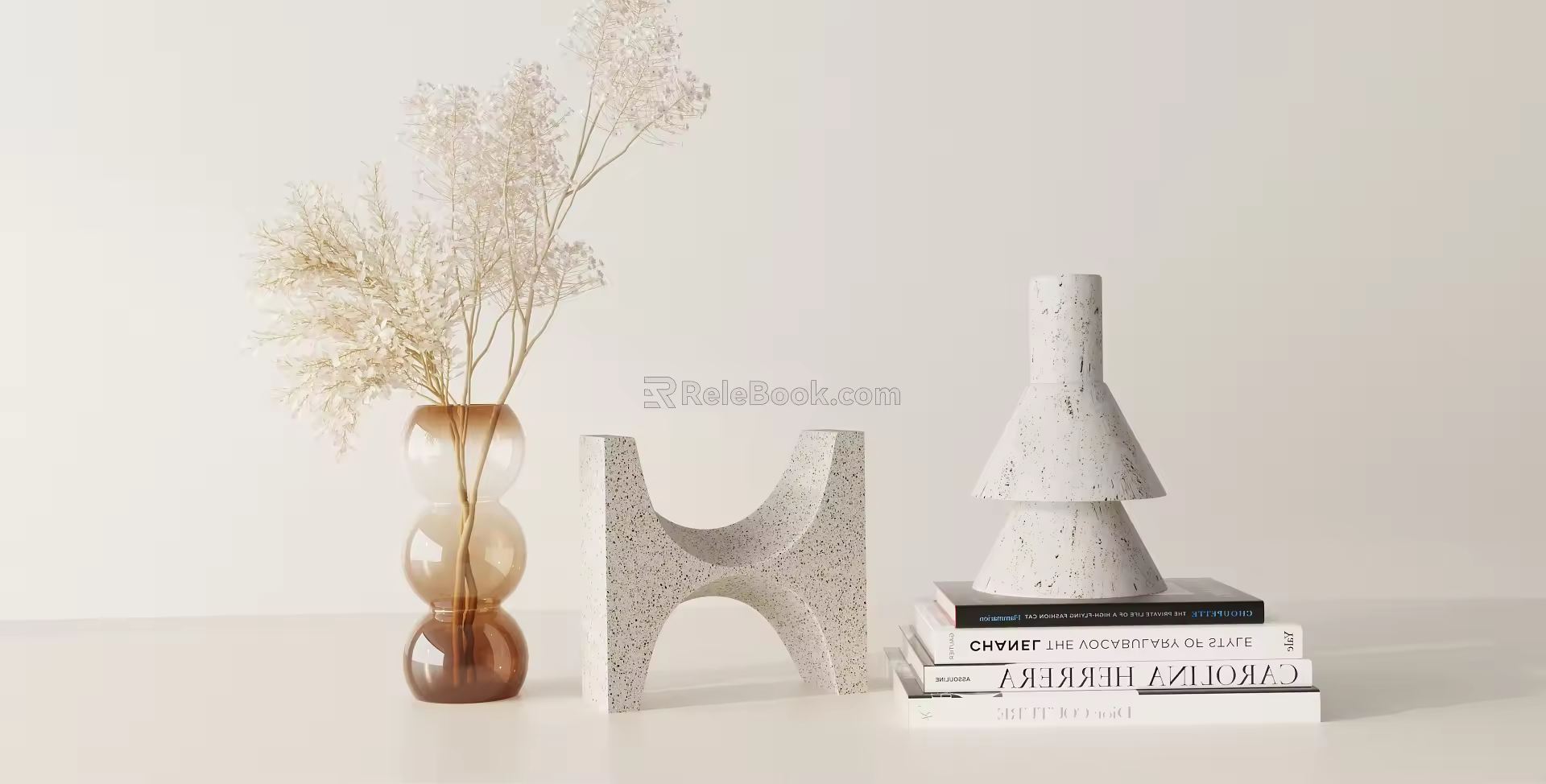 Modern ornaments combination 3d model