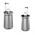 Modern Stainless Steel Daily Electrical Appliances With Glass Cups And Faucet Design