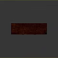 Dark Red Wooden TV Stand With Drawers And Open Shelves Design