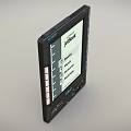 JetBook Digital Multimedia Device With Books Music Pictures Settings On Display Screen