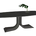 Modern dining table 3d model