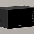 Samsung Black And Gray Microwave Oven With Digital Control Panel And Modern Design