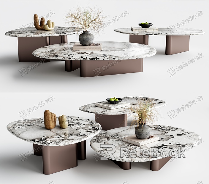 CALLISTO Porada Modern Coffee Table Combination Coffee Table Combination Marble Coffee Table model