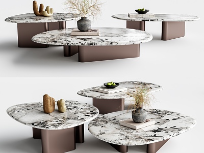 CALLISTO Porada Modern Coffee Table Combination Coffee Table Combination Marble Coffee Table model