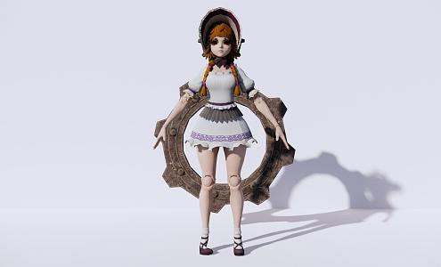 Characters 3d model