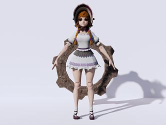 Characters 3d model