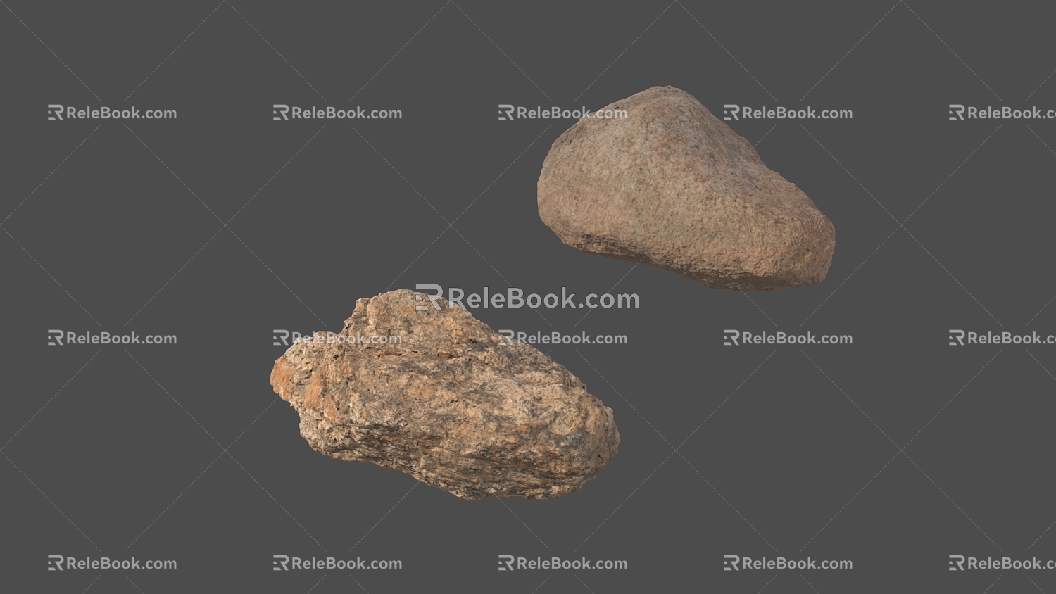 stone small stone brick 3d model