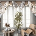 Curtains 3d model