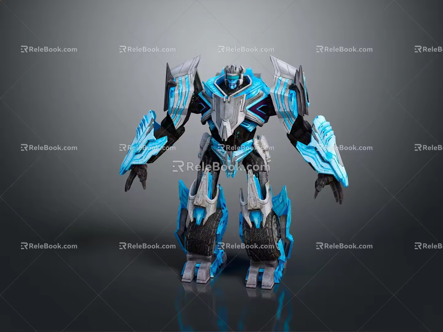 Modern Game Character Transformers Gauda Warrior Gauda Mecha Warrior 3d model