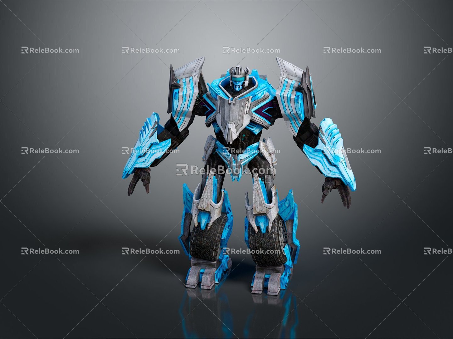 Modern Game Character Transformers Gauda Warrior Gauda Mecha Warrior 3d model