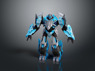 Modern Game Character Transformers Gauda Warrior Gauda Mecha Warrior 3d model