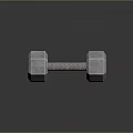 Sturdy Hexagonal Metal Dumbbell Sports Equipment With Solid Grip For Fitness Workouts