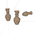 old vase old object 3d model