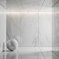 Glossy White Marble Texture Floor Tiles For Modern Home Interior Design