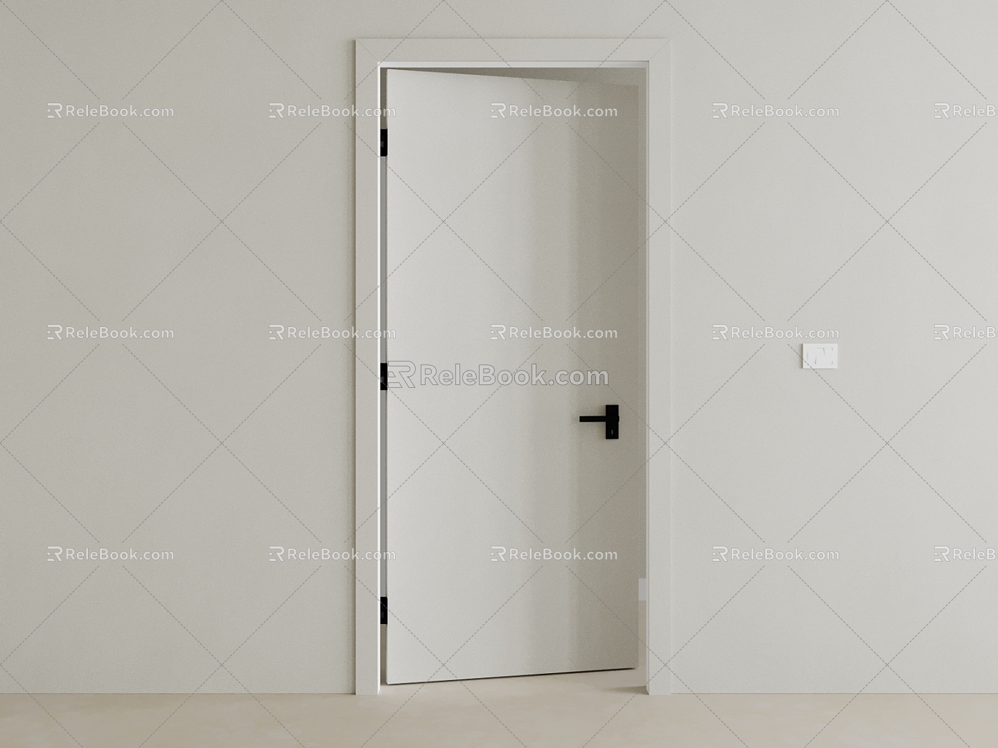 Modern Room Door Bedroom Door Simple Door model