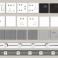 Switch socket 3d model