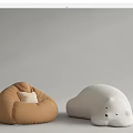 Modern Edra Lazy Sofa 3d model