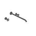 Contemporary Black Faucet Design Featuring Sleek Handle And Spout Components