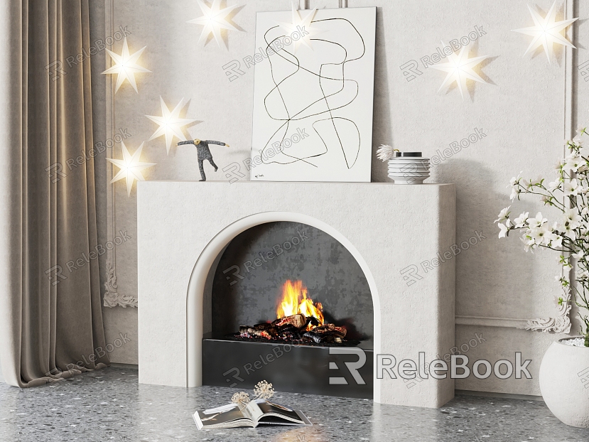 Jane's Fireplace model