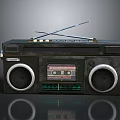 Sony Walkman Recorder Vintage Recorder Card Machine Tape Retro Recorder 3d model