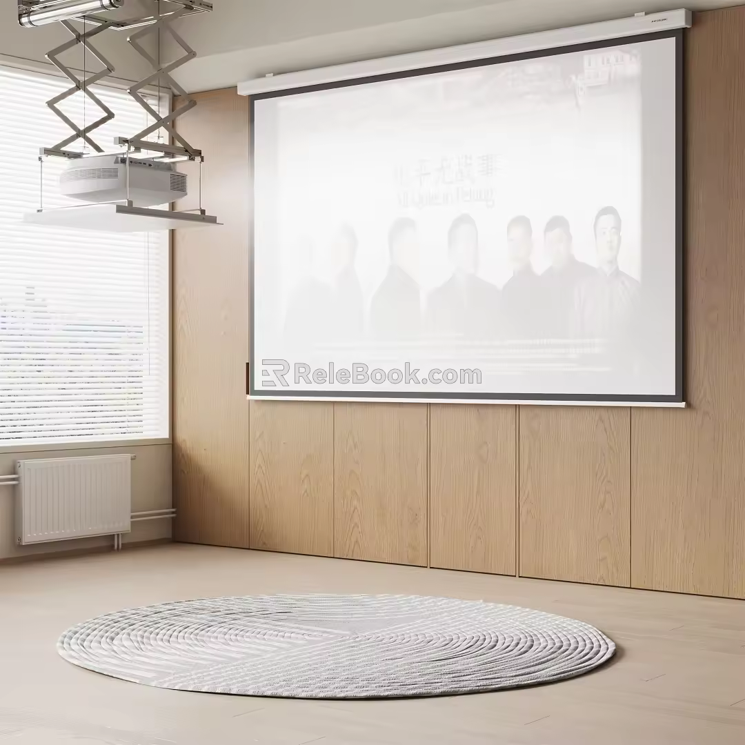 Modern Projector 3d model