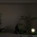 Bonsai Potted Landscapes With Bamboo Ferns Small Trees Stones And Moss