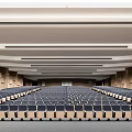Modern Conference Hall Multi-function Hall Report Hall 3d model