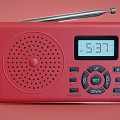 Radio Portable Radio Recorder 3d model