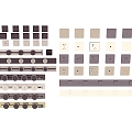 Hardware switch panel 3d model