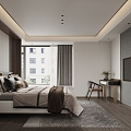 New Chinese bedroom 3d model