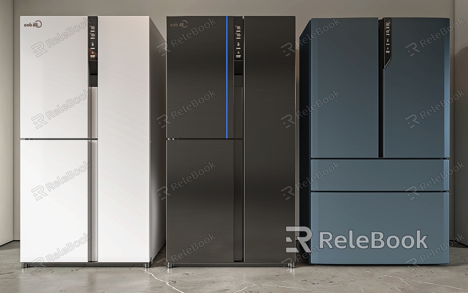 Modern refrigerator refrigerator combination model