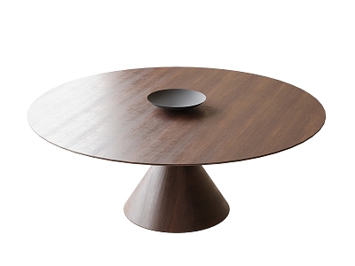 Modern round dining table model